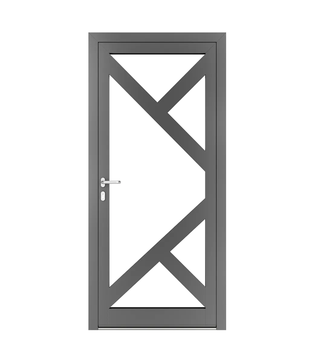 Soportes de aluminio para puertas