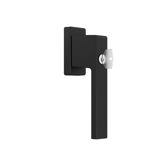 Manija para ventana 1033 con llave (RAL9005)