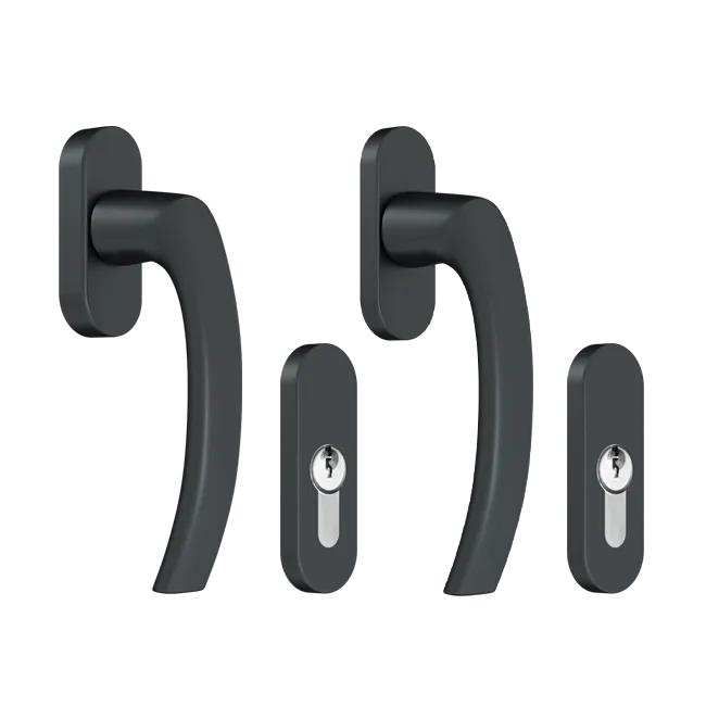 Manilla para balconera - RAL7016