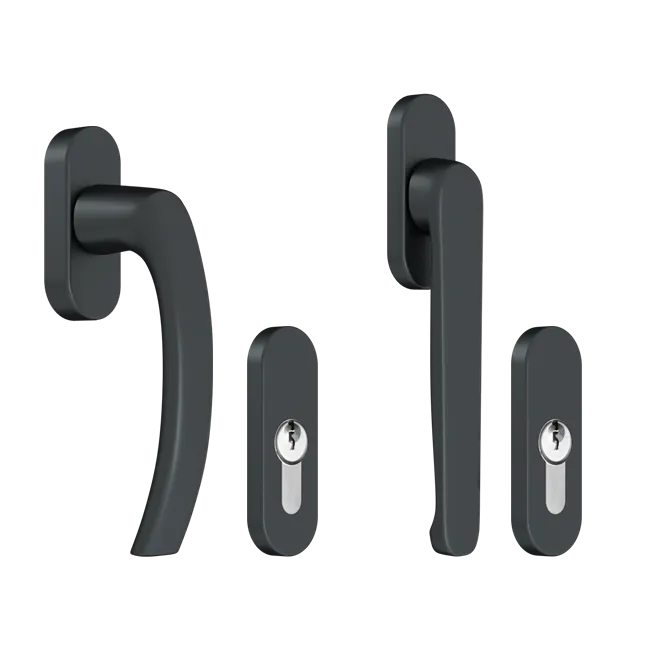 Manilla para balconera - RAL7016