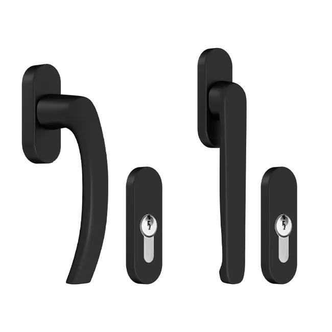 Manilla para balconera - RAL9005